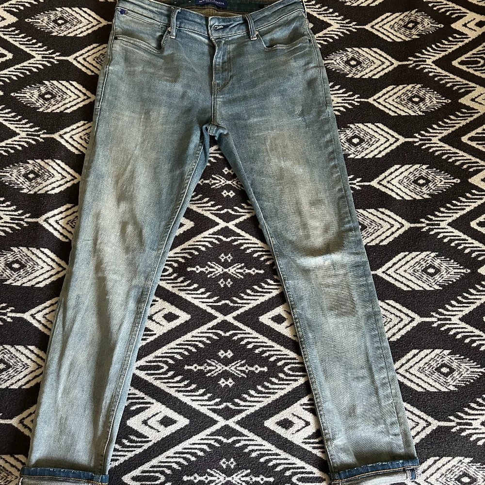 Scotch & Soda Skim - Ralston Slim Fit Jean Size 31x30 in Light Blue Denim